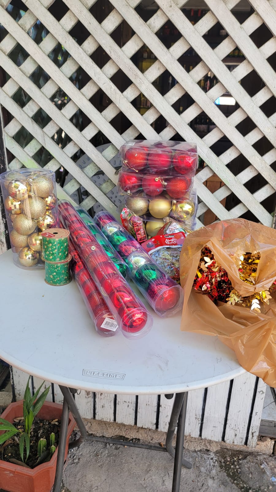 Christmas Decorations Display